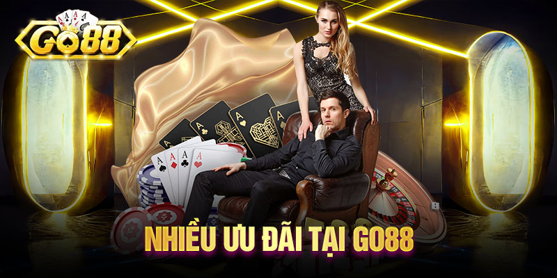 Nhều ưu đãi tại Go 88